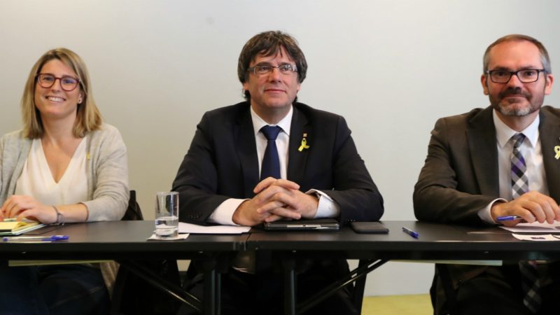 JxCAT rechaza presentar un candidato alternativo a Puigdemont
