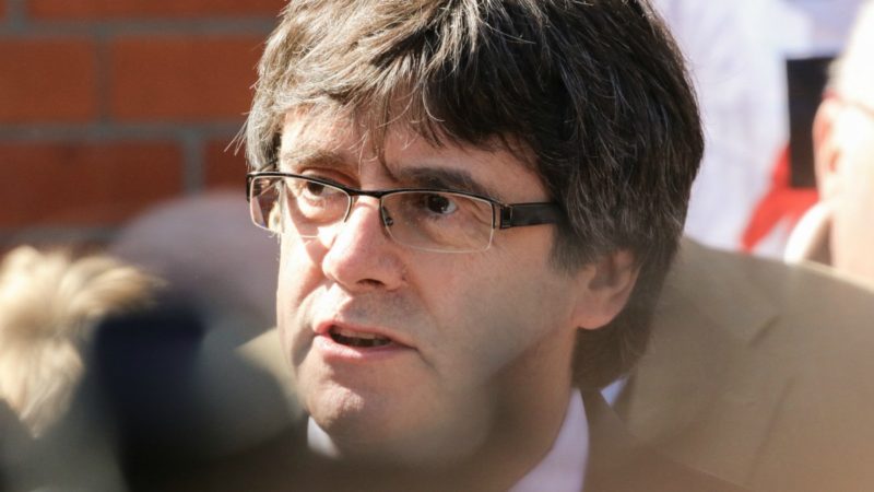 La Fiscalía alemana no descarta pedir la entrega de Puigdemont por rebelión