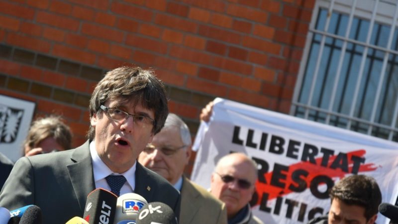 El TC rechazará la entrega del golpista Puigdemont si no es por rebelión