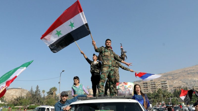 Así amanece Damasco tras el ataque a Siria