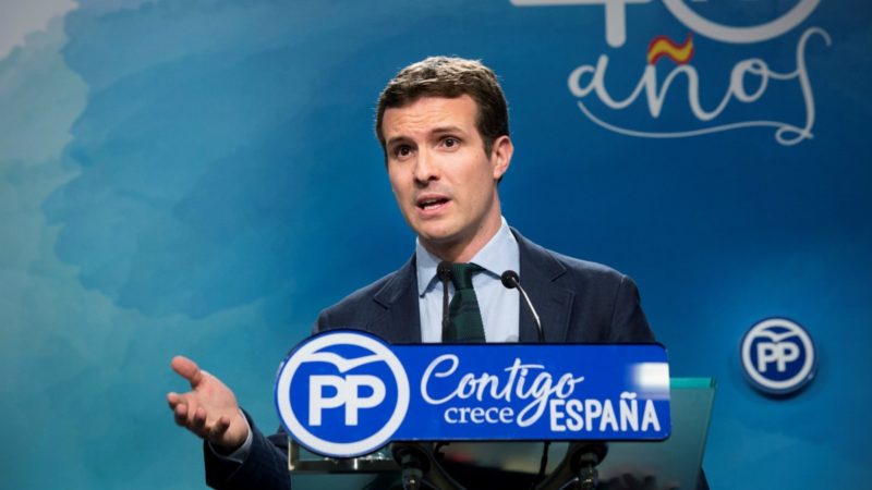 El PP de Pablo Casado pone al PSOE contra las cuerdas: veto al techo de gasto