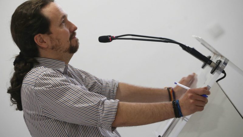 Iglesias no pondrá condiciones al PSOE para apoyar la moción de censura