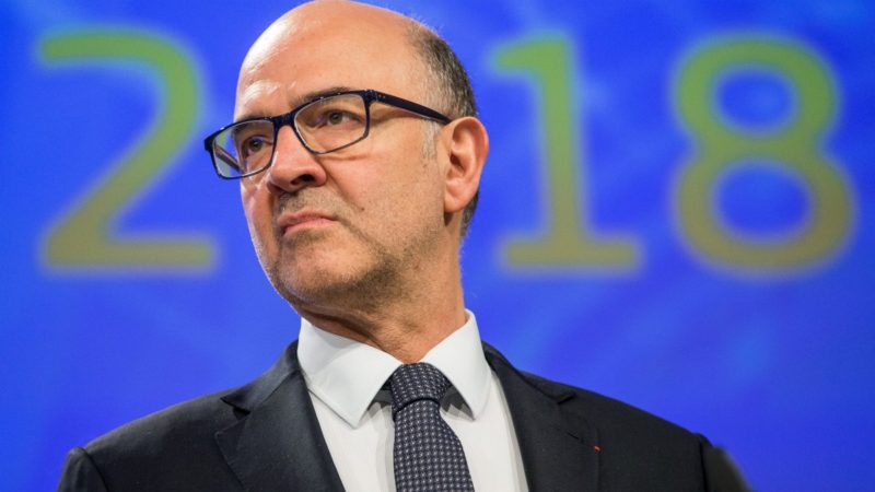 El comisario europeo de Asuntos Económicos y Financieros, Pierre Moscovici. |EFE