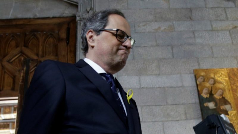 Torra pide por carta a Rajoy una reunión para 'dialogar sin límites'