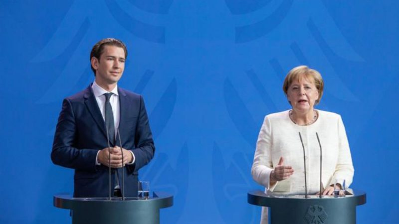 Los socios de Merkel rechazan su presencia en campaña: 'Queremos a Kurz'