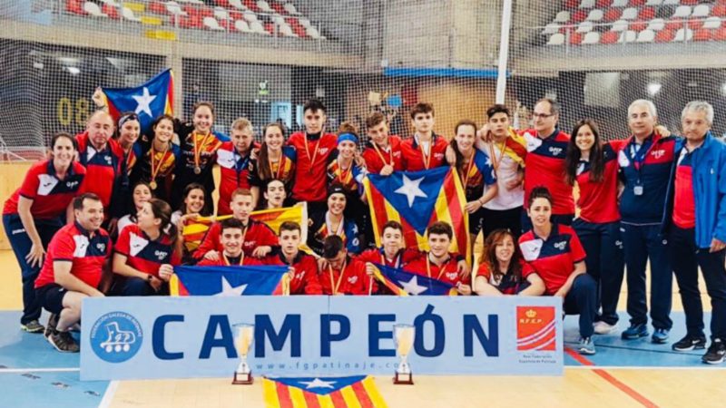Polémica por la presencia de esteladas en un campeonato de España de hockey