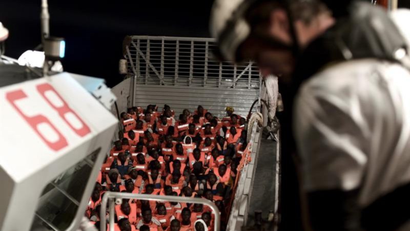 Consecuencias para España del cierre de las costas de Italia a inmigrantes