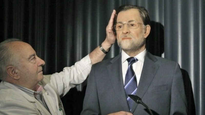 El Museo de Cera de Madrid también 'decapitará' a Rajoy
