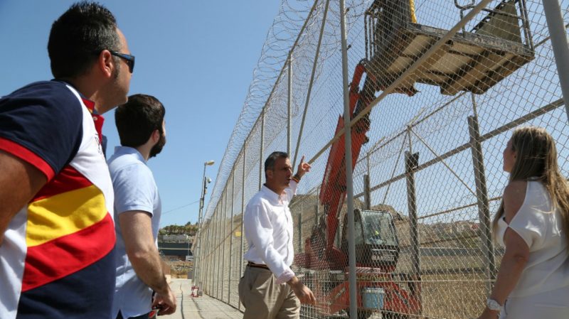 VOX visita Ceuta y Algeciras para apoyar a la Guardia Civil en las fronteras