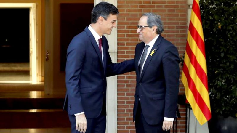 Sánchez asegura que se reunirá con Torra en cuanto forme gobierno