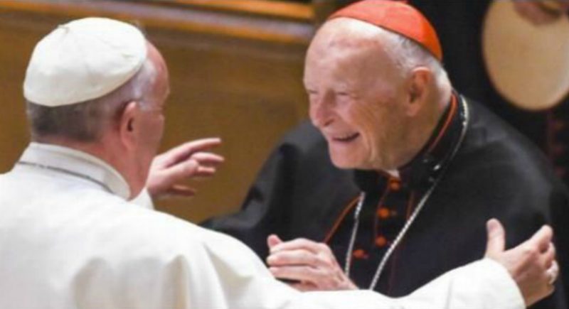 El Papa rehabilitó a McCarrick sabiendo que era un depredador sexual