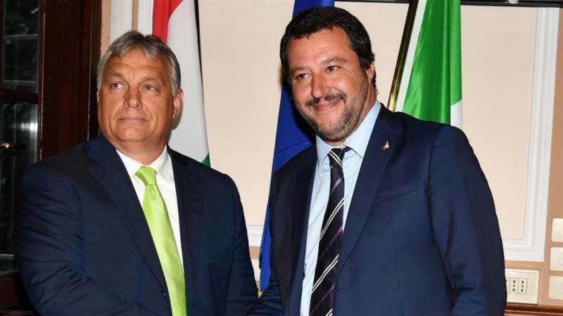 Recado de Salvini al 'hipócrita presidente francés'