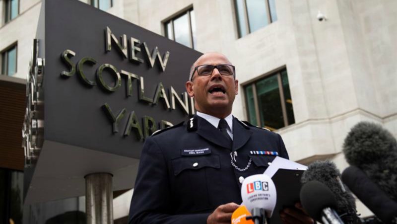 El comisario asistente de la Policía Metropolitana de Londres Neil Basu | EFE