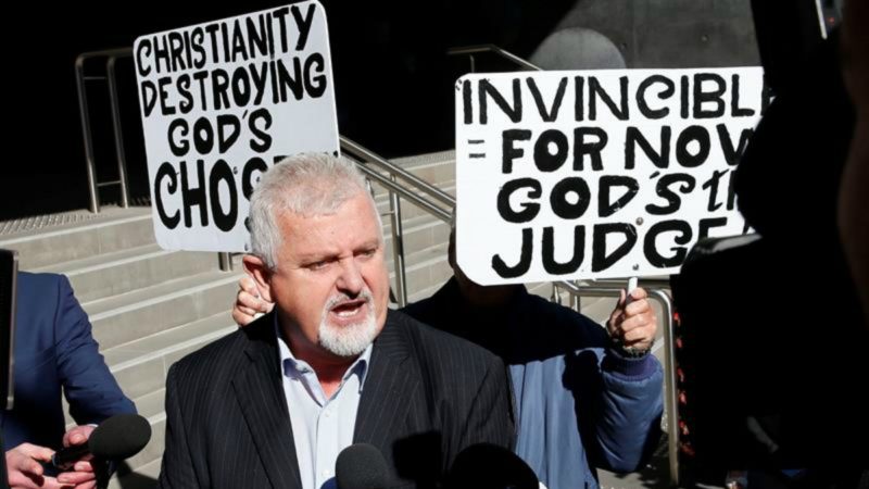 Peter Gogarty, víctima de abusos sexuales del Clero católico en Australia.