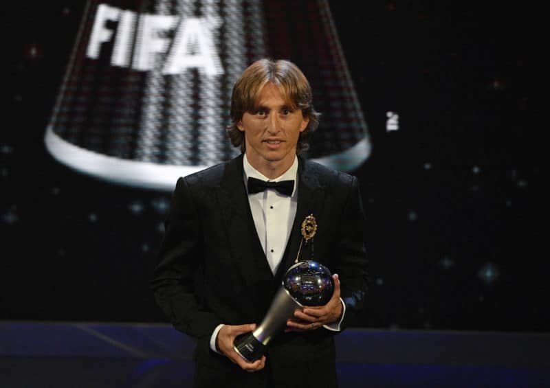 Luka Modric, ganador del premio ‘The Best’
