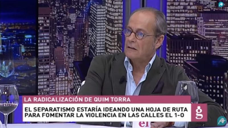 Eduardo García Serrano: 'De qué coño hay que dialogar con alguien que le quiere meter un tiro a España'