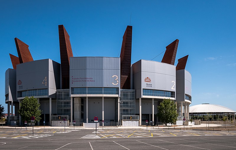 El Buesa Arena de Vitoria será la sede de la gran final a 4 de la Euroliga de Baloncesto 2019.