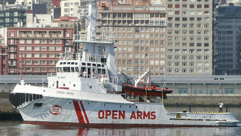 El barco Open Arms se instala de forma indefinida en Motril y continuará con sus ‘rescates’
