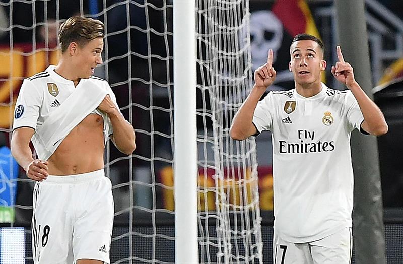 El Real Madrid toma Roma y sella el pase a octavos como primero