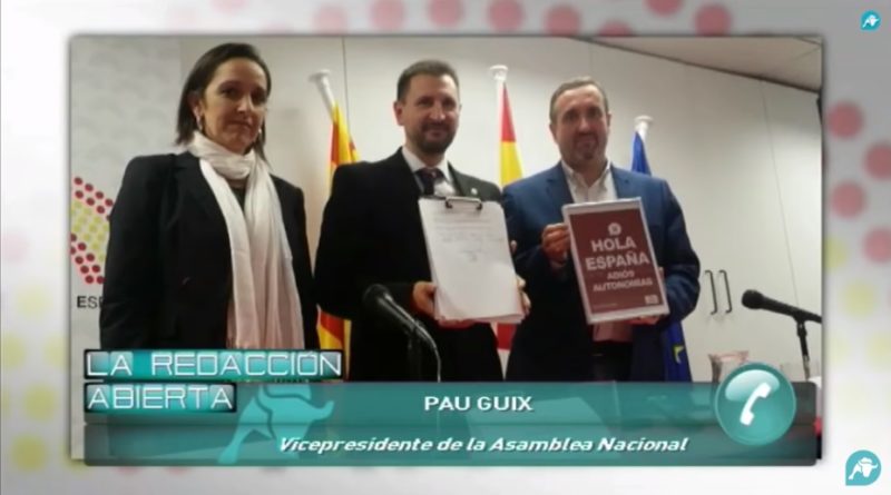 Pau Guix, vicepresidente de la Asamblea Nacional Española
