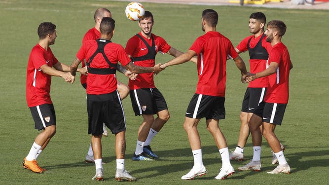 El Sevilla se centra en su visita a Bélgica animado por exitoso rumbo en Liga