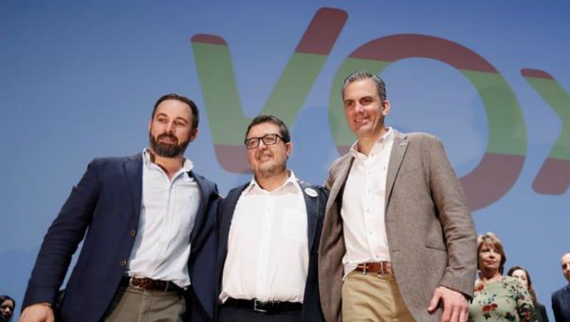 2D: VOX entraría en el Parlamento andaluz con dos diputados
