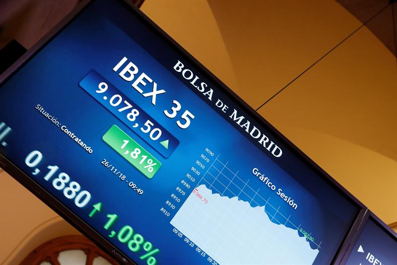 El IBEX 35 pierde el 0,12% en la apertura, arrastrado por el sector financiero