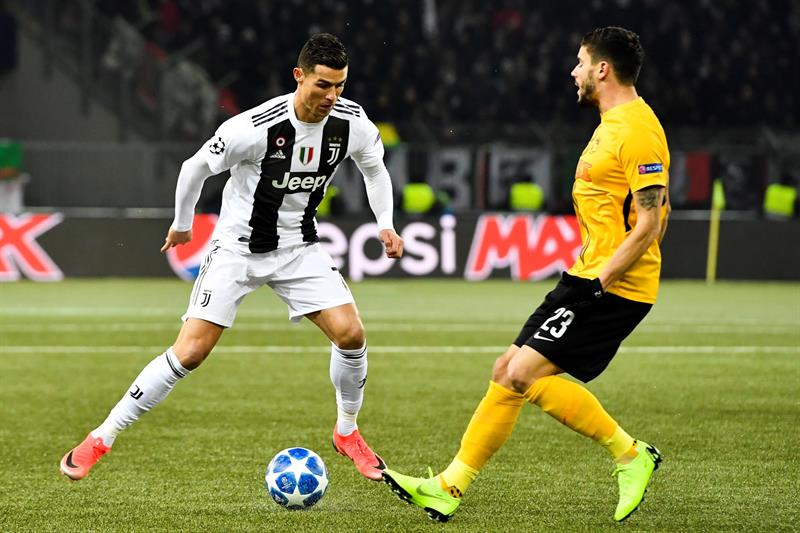 El Juventus cae en Suiza, pero avanza como primero