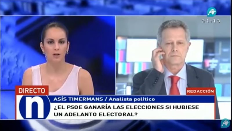 Asís Thímermans: ‘Cuando el gobierno Sánchez esté a punto de caer Iglesias escenificará su derribo’