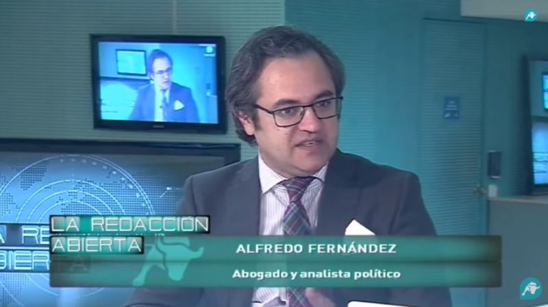 Alfredo Fernandez, abogado y analista politico