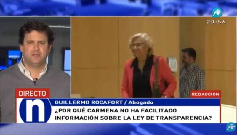 Guillermo Rocafort en el Informativo de Intereconomía