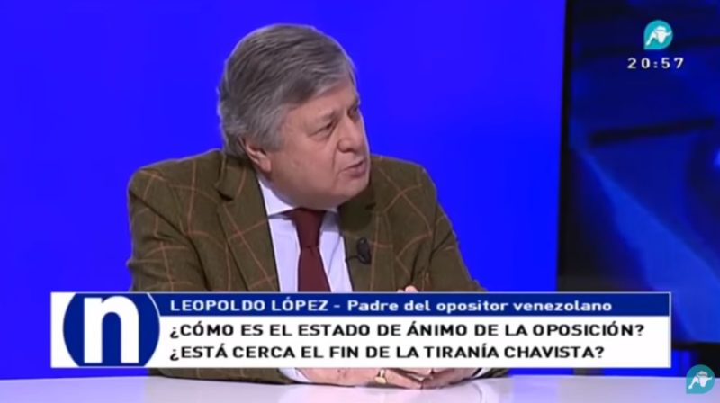 Leopoldo Lopez en el Informativo de Intereconomia