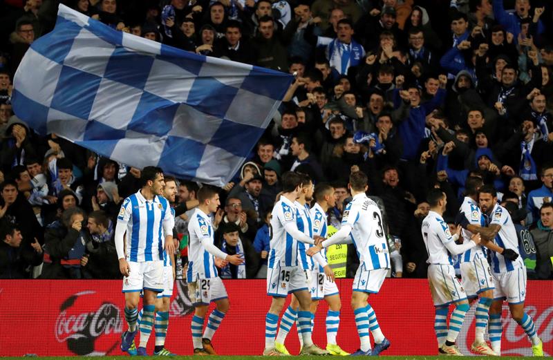 La Real sufre para lograr segunda victoria en casa ante un buen Espanol