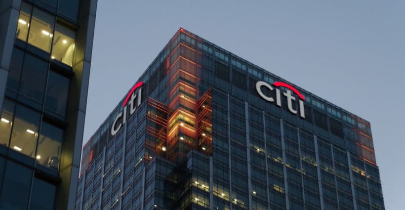 Citigroup cierra 2018 con un beneficio de 18.045 millones de dólares