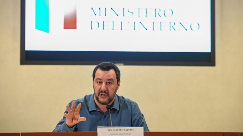 Salvini exige a la UE ‘cerrar los puertos’ para combatir el tráfico de inmigrantes