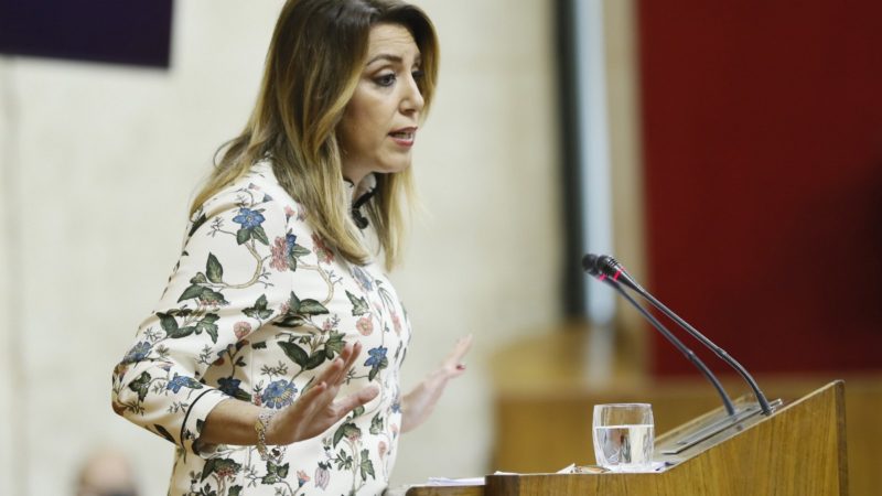 Susana Díaz responde a Ferraz: ‘Las puertas de entrada al PSOE me la abrieron los militantes’