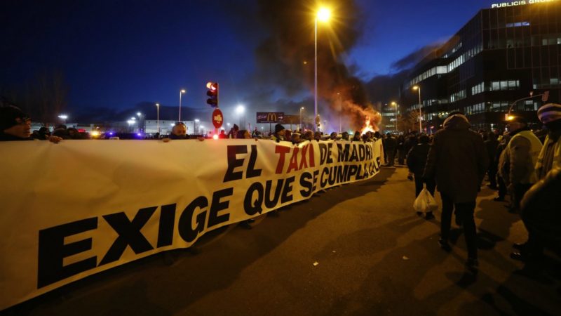 Los taxistas de Madrid ponen fin a la huelga tras 16 días de paros