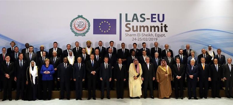 Europeos y árabes divergen en los temas centrales de su primera cumbre