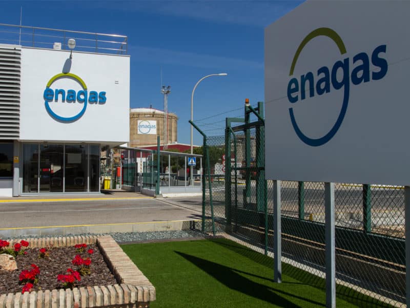 Enagás aumentará un mínimo del 1 % el dividendo en el periodo 2021-2023