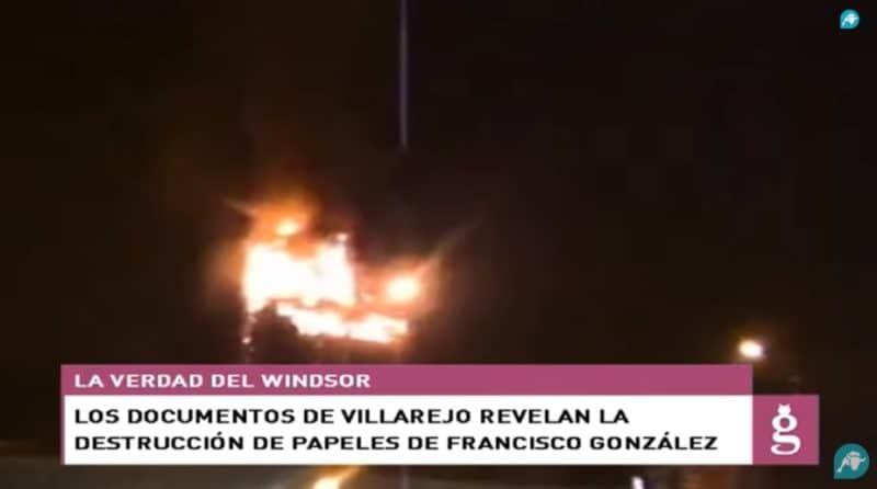 El incendio en el Windsor ¿bajo los tentáculos de Villarejo?