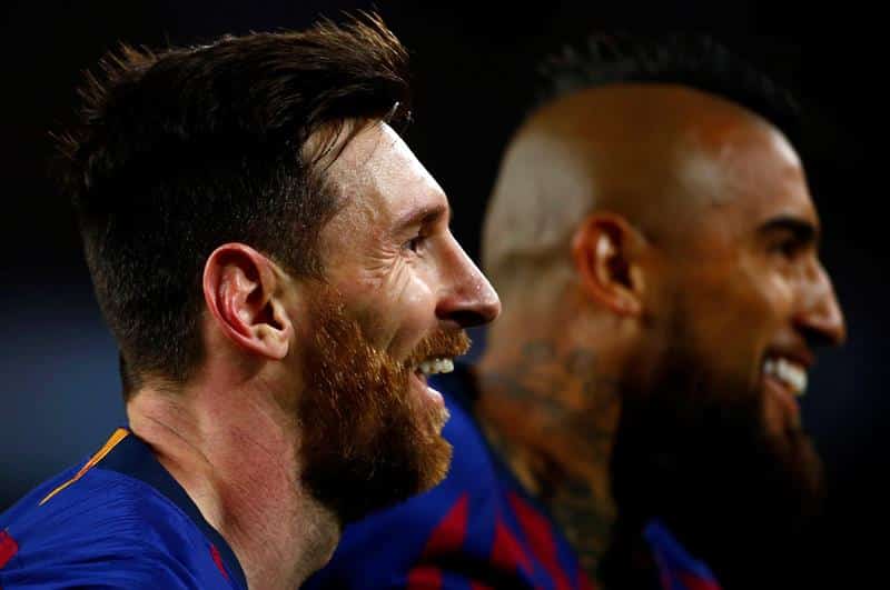 Messi acaba con el sufrimiento y mete al Barça en cuartos