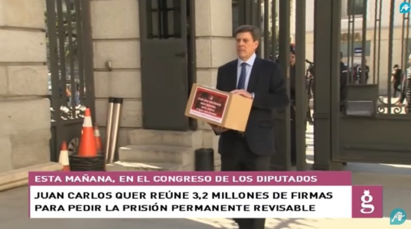 Más de tres millones de firmas dicen ‘SÍ’ a la Prisión Permanente Revisable en España