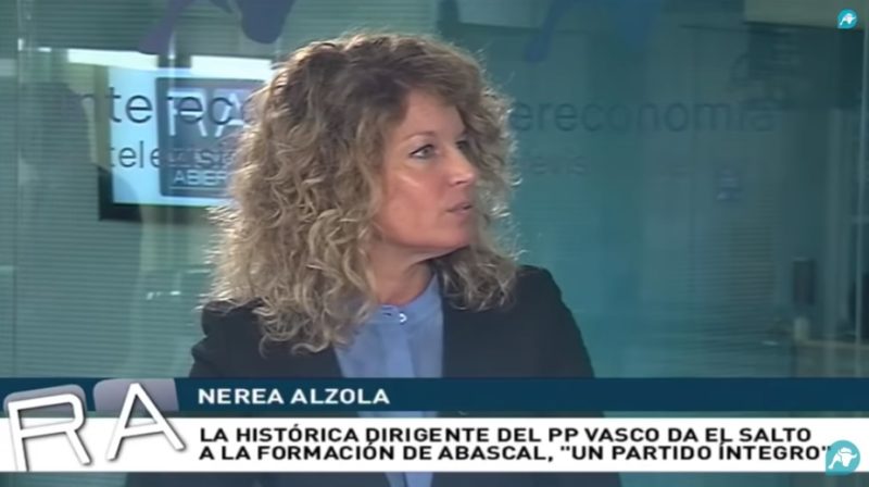 Nerea Alzola, candidata de VOX por Vizcaya: ‘Quiero ser la opción de los vizcaínos’