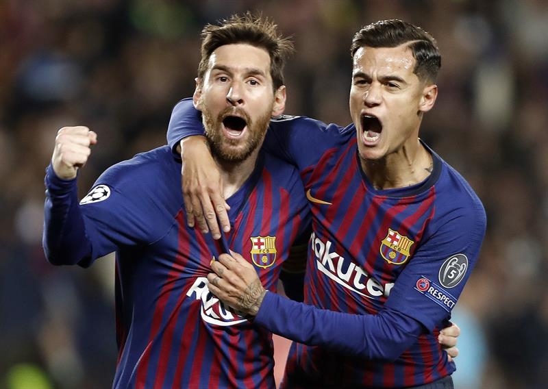 Messi conduce al Barça a semifinales en cuatro minutos