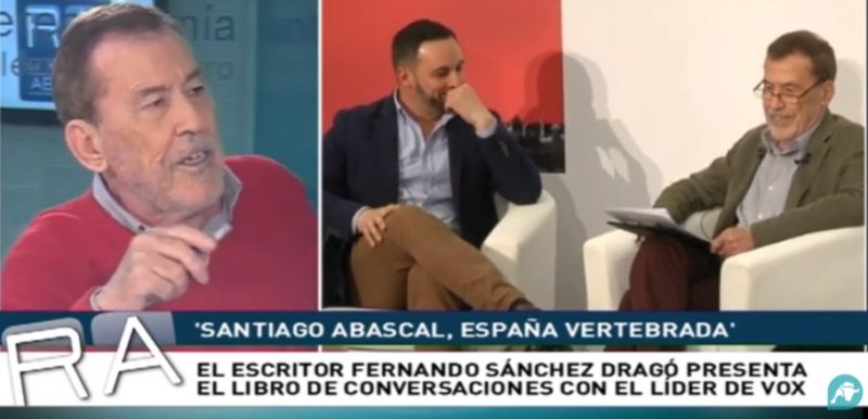Sánchez Dragó da a conocer los secretos más ocultos de Santiago Abascal