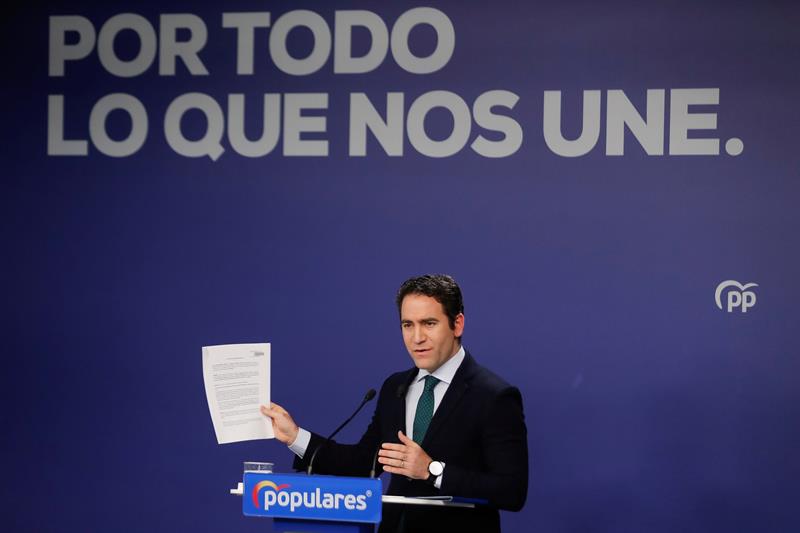 PP: a los independentistas «les ha tocado el premio gordo» con Sánchez