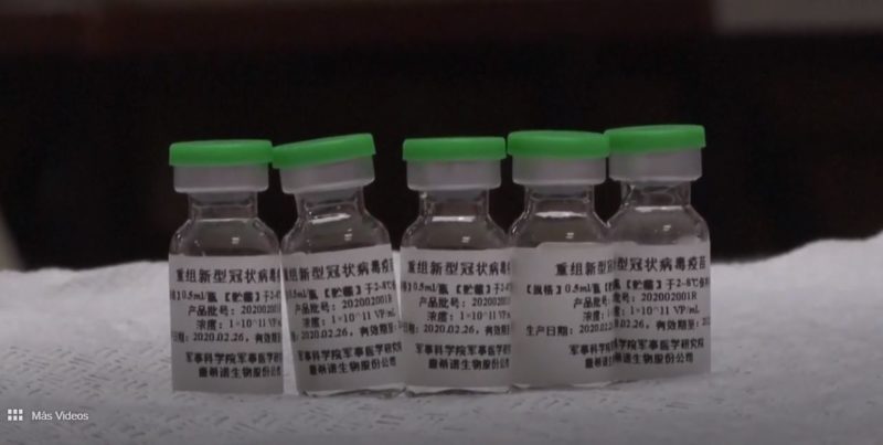 China dice haber desarrollado «con éxito» una vacuna contra el coronavirus