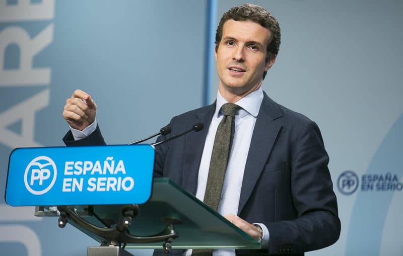 Casado, dispuesto a hablar de pactos autonómicos si es en sede parlamentaria