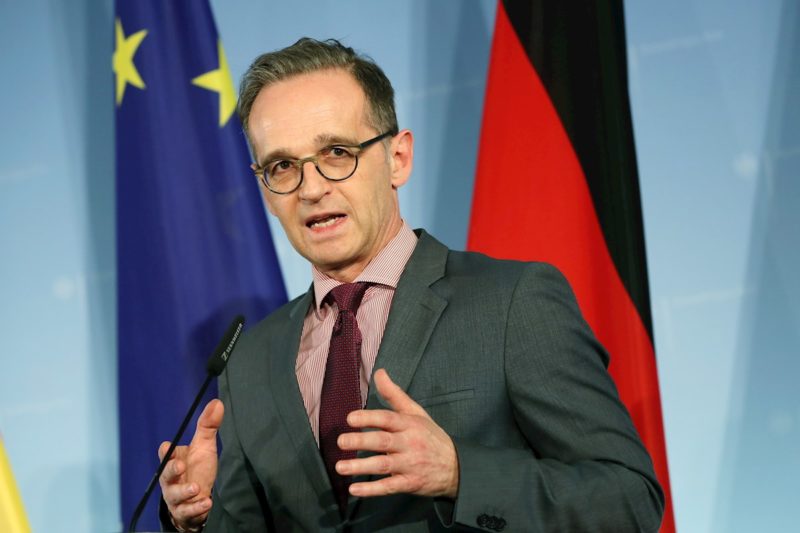 El ministro de Exteriores alemán, Heiko Maas