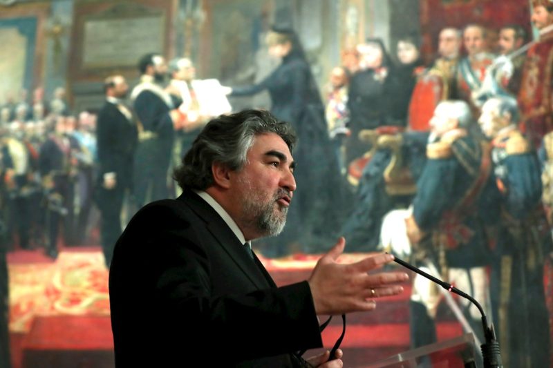 El ministro de Cultura, José Manuel Rodríguez Uribes